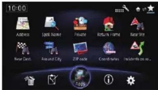 10:00 Address Spot Name Private Return Home Near Me Near Dest. Around City ZIP code Coordinates Incidents on so... Apps i