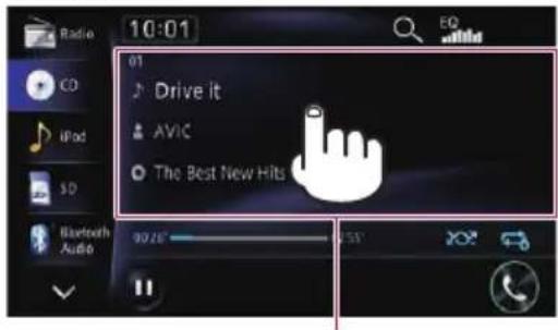 Radio 10:01 01 Drive it AVIC The Best New Hits Bluetooth Audio 90.26 557