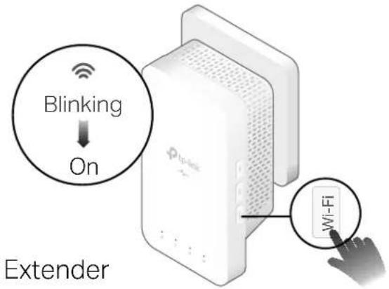 Blinking On Wi-Fi Extender