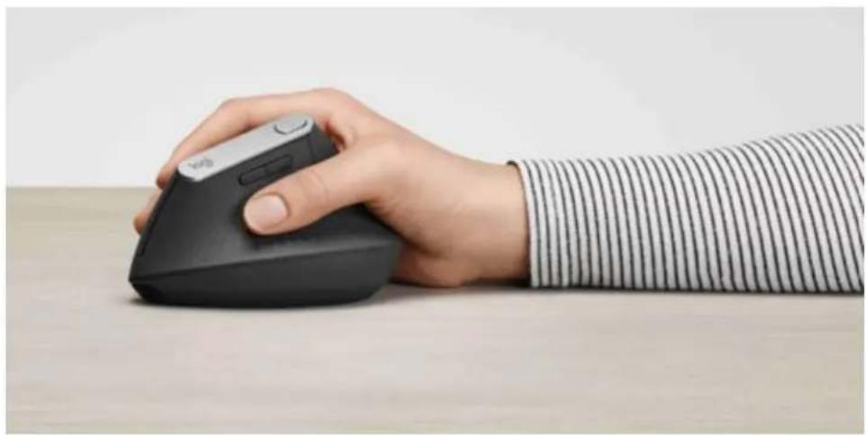 LOGITECH MX Vertical - Ergonomic shape - 1
