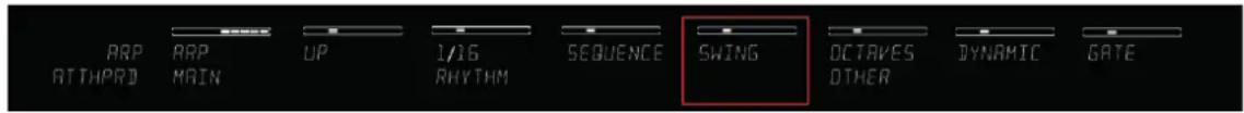 ARP ATTTHPROD ARP MAIN UP 1/16 RHYTHM SEQUENCE SWING DETRAVES OTHER DYNAMIC GATE