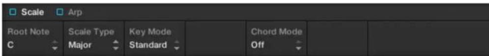 Scale Arp Root Note Scale Type Key Mode Chord Mode C Major Standard Off