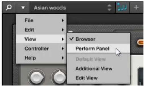 Asian woods File Edit View Controller Help ✓ Browser Perform Panel Default View Additional View Edit View