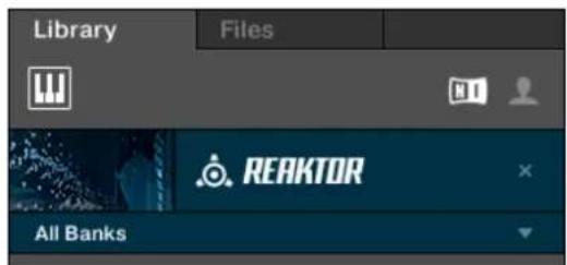 Library Files REAKTOR All Banks