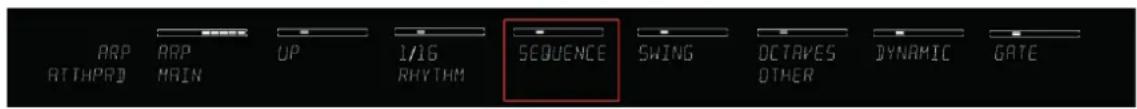 ARP ATTTHPROJ ARP MAIN UP 1/16 RHYTHM SEQUENCE SWING DCTAKES OTHER DYNAMIC GATE