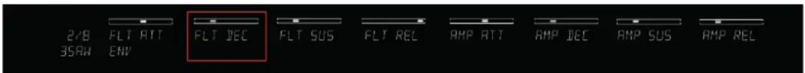 2/8 FLT ATT FLT DEC FLT SUS FLT REL AMP ATT AMP DEC AMP SUS AMP REL 35AW ENV
