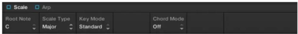 Scale Arp Root Note Scale Type Key Mode Chord Mode C Major Standard Off