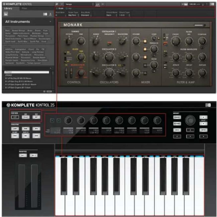 KOMPLETE KONTROL Library All Instruments MONARK TURING OCCARE FINE GNDY RANGE OSCILLATOR 1 REQUENCY WAVDORM FUTURE LOAD REFRACK OSCILLATOR 2 OSCILLATOR 3 MIXER FILTER ENVELOPE CONTROL OSCILLATORS FILTER & AMP KOMPLETE KONTROL 25 FOR USE SET OK OK OK RESET LHP WIN PNU RUNS CREAM STOP MINI MINI MINI MINI MINI MINI MINI MINI MINI MINI MINI MINI MINI MINI MINI MINI MINI MINI MINI MINI MINI MINI