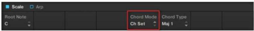 Scale Arp Root Note C Chord Mode Ch Set Chord Type Maj 1