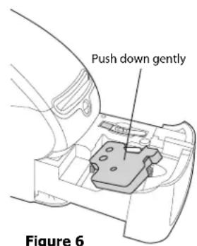 DYMO LabelManager 450 - To load a label cassette (LabelWriter Duo) - 2