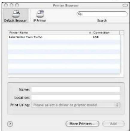 DYMO LabelManager 450 - To install a shared network printer - 1