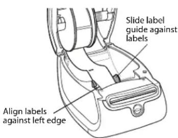 DYMO LabelManager 450 - To load a label roll - 4