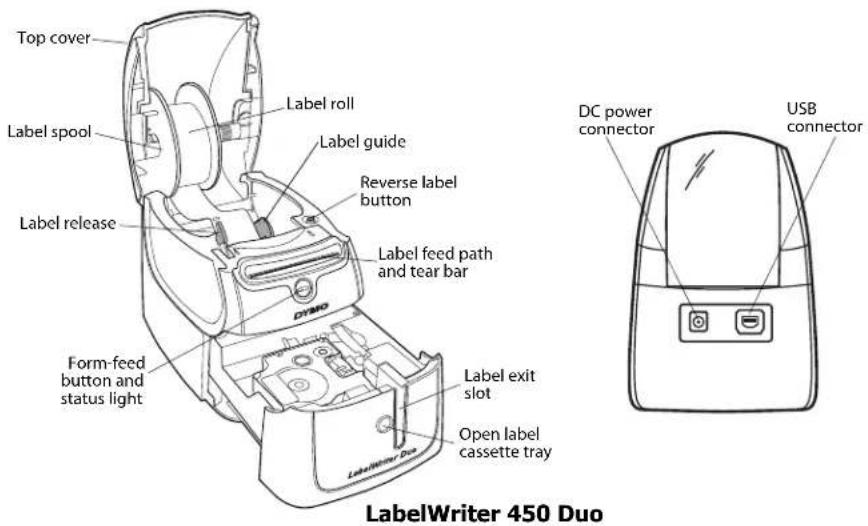 DYMO LabelManager 450 - LabelWriter Printer Features - 3