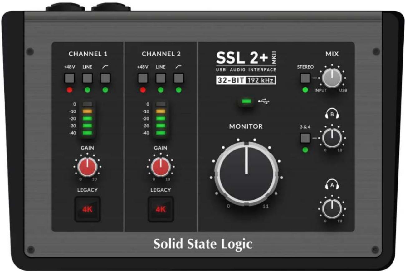 Solid State Logic SSL 2+ - Ableton Live Lite Setup - 2