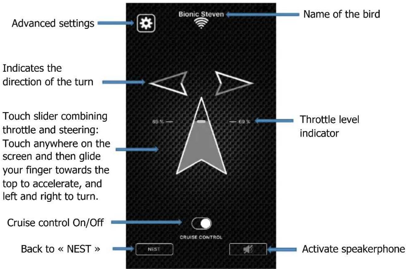 XTIM Bionic Bird - "NEST" screen: - 3