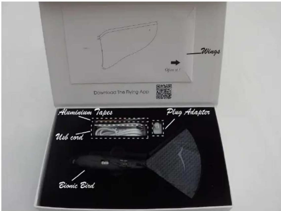 XTIM Bionic Bird - MANUFACTURER NOTES: - 1