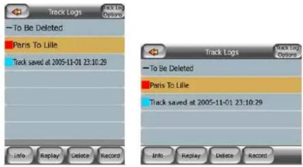 Track Logs To Be Deleted Paris To Lille Track saved at 2005-11-01 23:10:29 Info Replay Delete Record Track Logs To Be Deleted Paris To Lille Track saved at 2005-11-01 23:10:29 Info Replay Delete Record