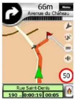 66m Avenue du Château 50 Rue Saint-Denis 190 0:00:19 00:05