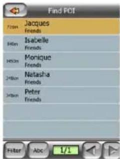 Find PCI Jacques Friends Isabelle Friends Monique Friends Natasha Friends Peter Friends Filter Abc 1/1