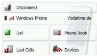 Disconnect Windows Phone Vodafone.de Dail Phone Book Last Calls Devices