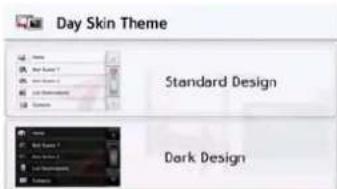 Day Skin Theme Standard Design Dark Design