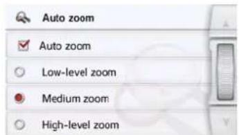 Auto zoom ✓ Auto zoom ○ Low-level zoom ● Medium zoom ○ High-level zoom