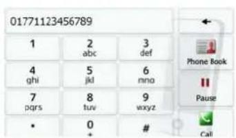 01771123456789 1 2 3 ghi 5-jki 6 pqrs 8-tuv 9 • 0 # Phone Book Pause Call