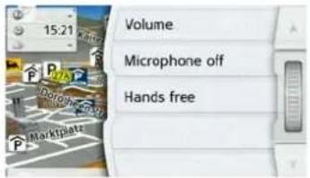 Volume Microphone off Hands free