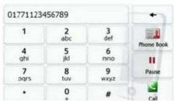 01771123456789 1 2 3 abc def 4 5 6 ghi-jkl nno 7 8 9 pqrs[tuv wxyz • 0 # Phone Book Pause Call