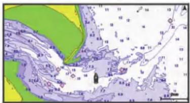 GARMIN Volvo Penta Glass Cockpit - Navigační mapa a rybářská mapa - 1