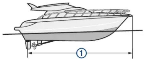 GARMIN Volvo Penta Glass Cockpit - Nastavení vyrovnání prídě - 1