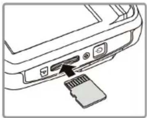 HP F310 - Inserir o cartão micro SDHC / Alimentação - 1
