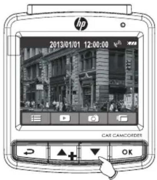 hp 2013/01/01 12:00:00 CAR CAMCORDER