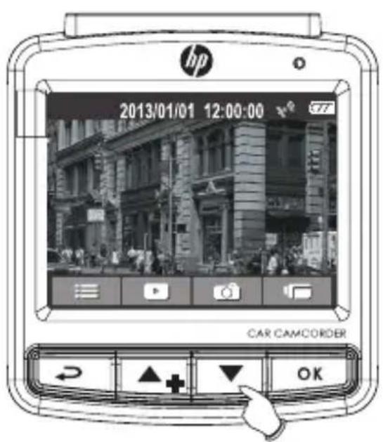 hp 2013/01/01 12:00:00 CAR CAMCORDER