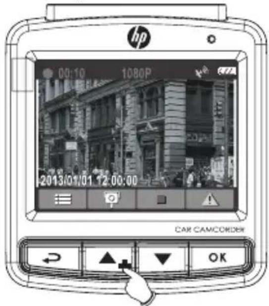hp 00:10 1080P 2013/01/01 12:00:00 CAR CAMCORNER OK