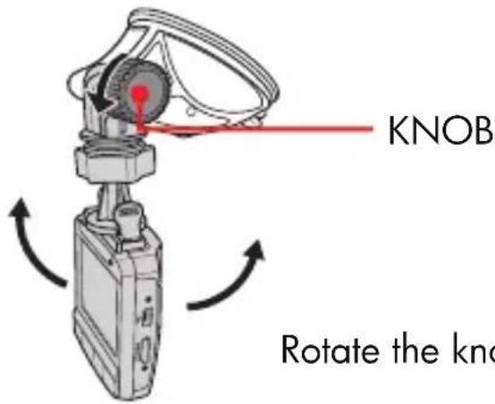 KNOB Rotate the kno