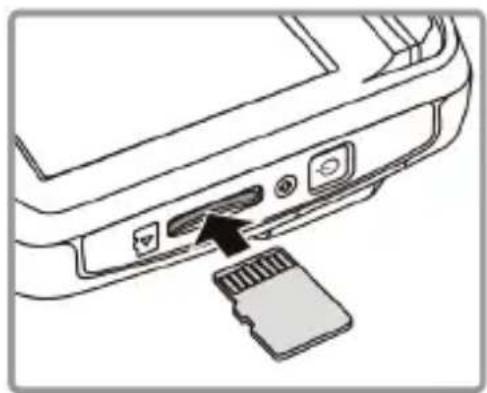 HP F310 - Insertion de la carte micro SDHC / raccordement à une source d'alimentation - 1