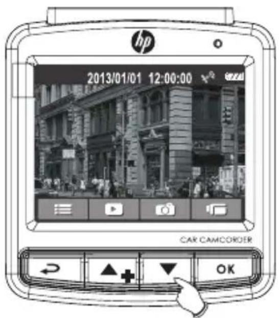 hp 2013/01/01 12:00:00 CAR CAMCORDER