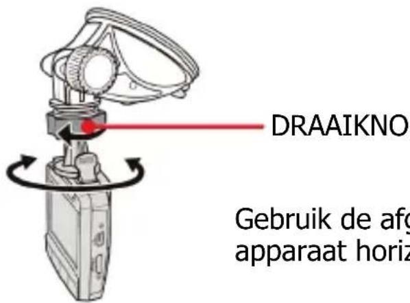 DRAAIKNO Gebruik de afg apparaat horiz