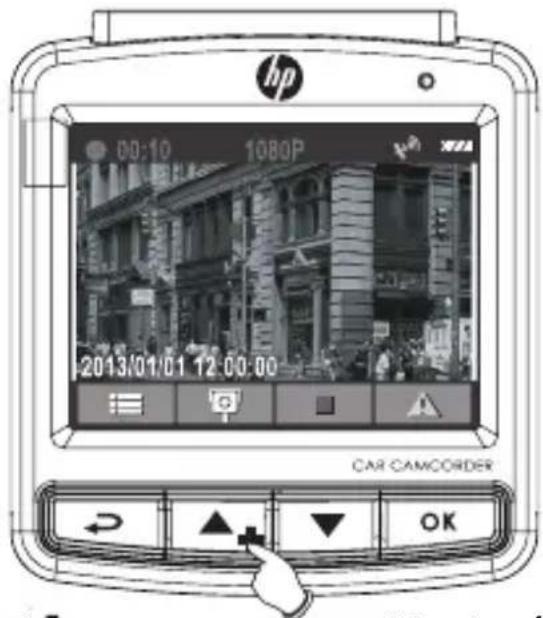 hp 00:10 1080P 2013/01/01 12:00:00 CAR CAMCORDER OK