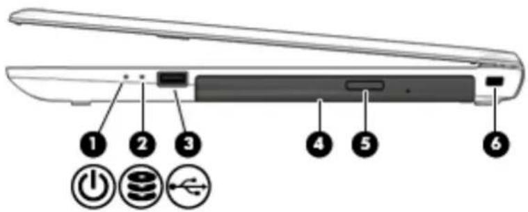 HP AC100 - Pravá strana - 1