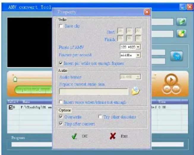 LENCO Podo-152 - Convert Video files into AMV - 2