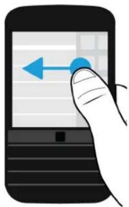 Illustration of a hand pointing at a smartphone screen with a blue arrow and circular button (no text or symbols)