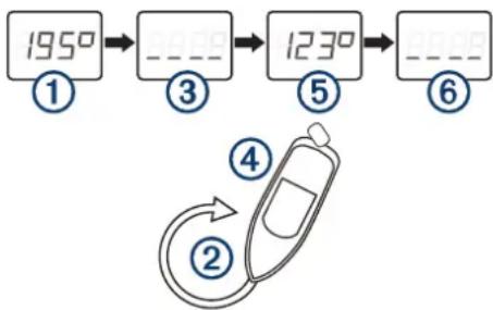 GARMIN GPS 24xd - Deaktivace dat o magnetickém směru jízdy - 1