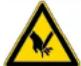 BOSCH KGN393IEQ - Risksymboler - 4