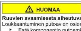 BOSCH KGN393IEQ - Oven yläsaranan vaihtaminen (näytöllä varustettu ovi) - 8