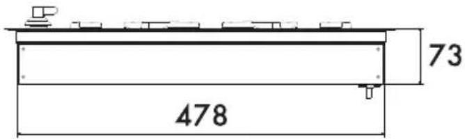 SMEG PGF64-4 - Fixing to the flush built-in model support structure - 11