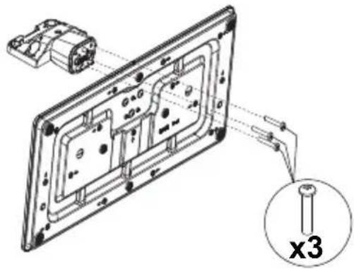 PANASONIC TX-32JS350E - Montar o pedestal - 1