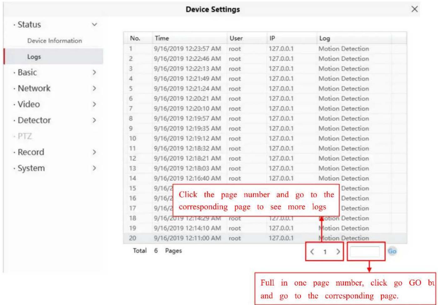 FOSCAM SD2X - Logs - 1