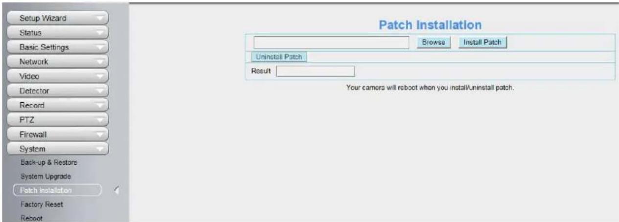 FOSCAM SD2X - Patch Installation - 1